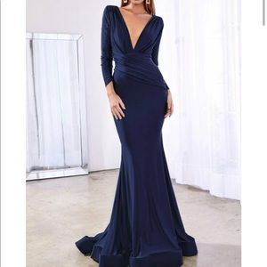 Britta long sleeve gown - Small